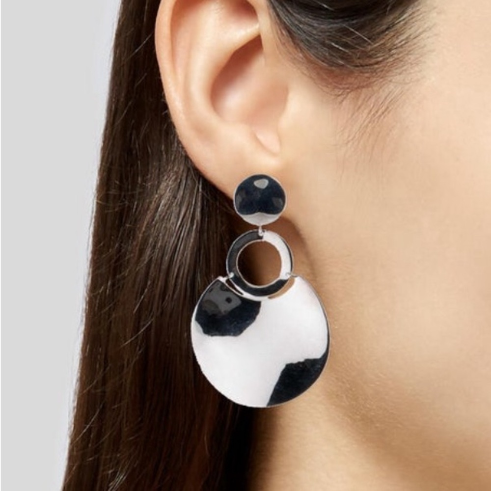 Ippolito Sterling Siver Snowman earrings